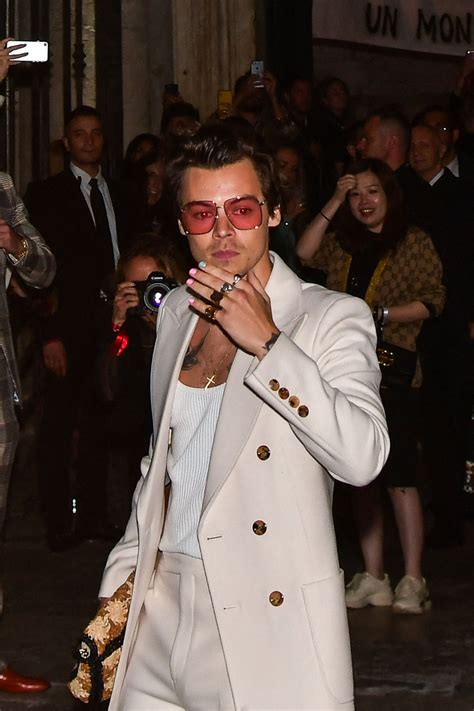 gucci suit harry styles price|harry styles in gucci dress.